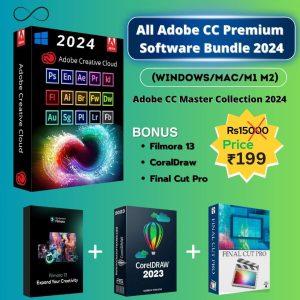 All Adobe CC Premium Software Bundle 2024