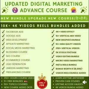 Digital Markting Advance Course