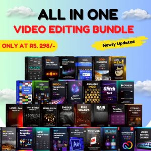 ALL IN ONE VIDEO EDITING  BUNDLE